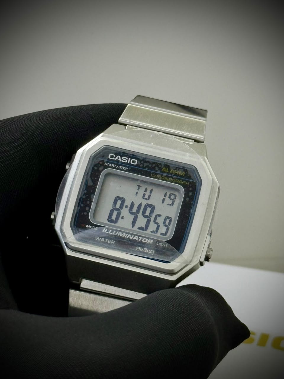 Casio B650WD-1A — Stainless Steel Digital