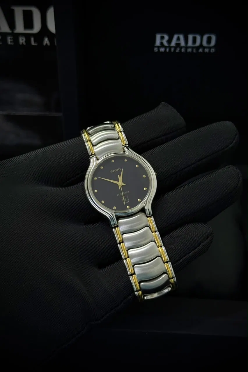 Rado Florence 129.3644.4 — Black Dial Two-Tone