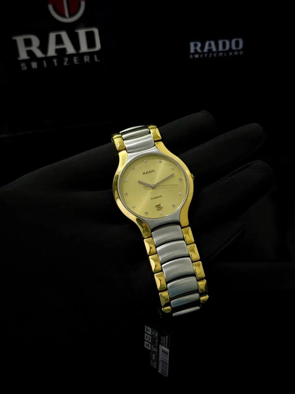 Rado Florence 115.3786.4 — Gold Dial Full Set
