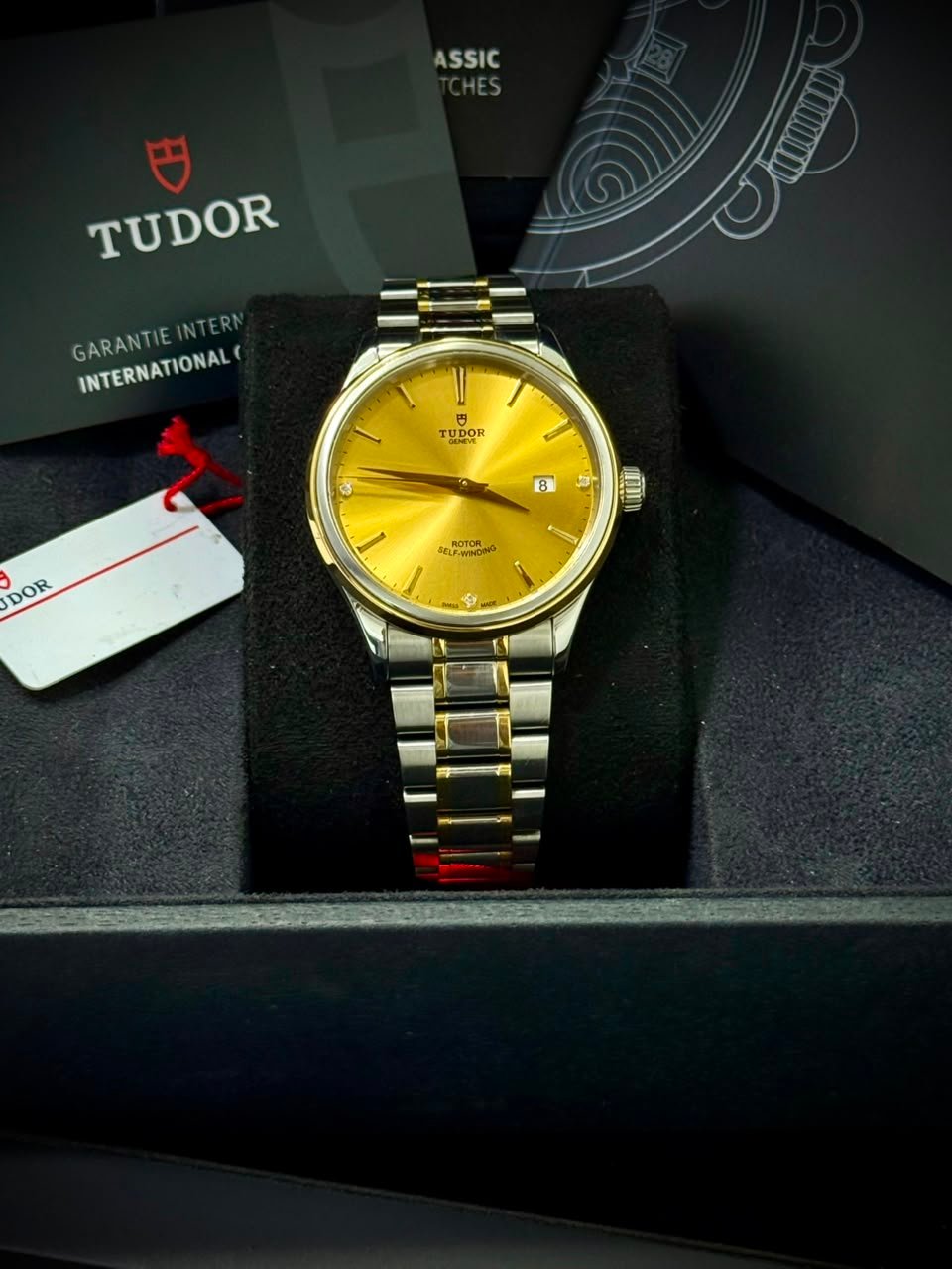 Tudor Style — Champagne Diamond Dial, Automatic — other view